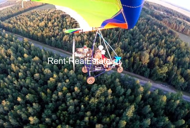 Полет над Ай-Петри на дельтаплане Воздушные полеты с Rent-RealEstate