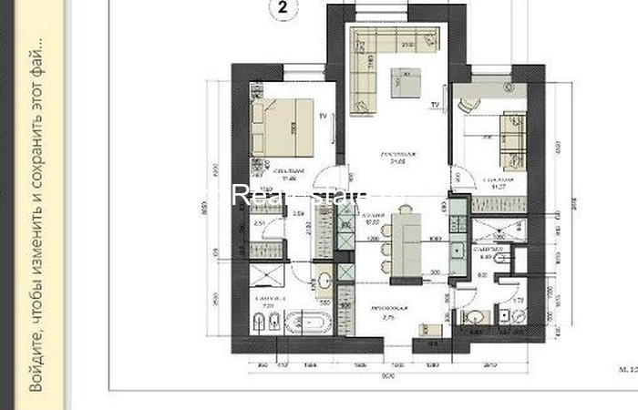 Rent-RealEstate.ru 1404, Квартира, Недвижимость, , Мытная улица, 7с1, Замоскворечье