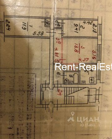 Rent-RealEstate.ru 1546, Квартира, Недвижимость, , Гаражная улица, 5, Соколиная Гора