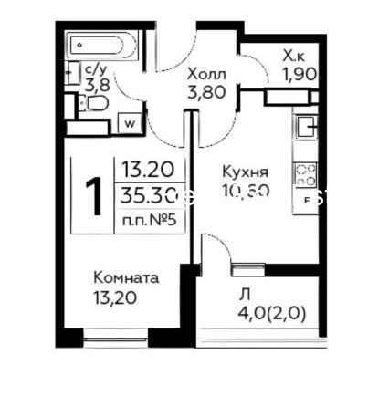 Rent-RealEstate.ru 1661, Квартира, Недвижимость, , Калужское шоссе