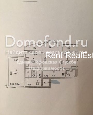 Rent-RealEstate.ru 1869, Квартира, Недвижимость, , Россия г., Брусилова ул., 27 к 2, Южное Бутово
