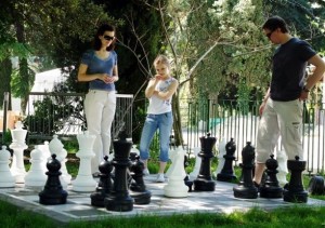 Парк - отель Porto Mare Алушта Большие шахматы